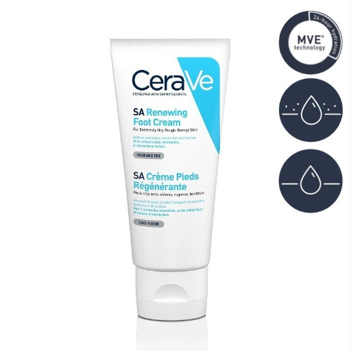CeraVe SA Renewing Foot Cream 88ml