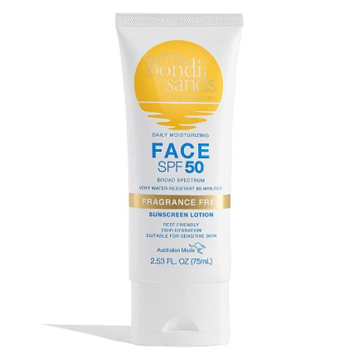 Bondi Sands Sunscreen Lotion SPF50+ Face 75ml