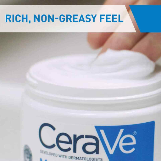 CeraVe Moisturising Cream Pot with Ceramides - Dry to Very Dry Skin 454g