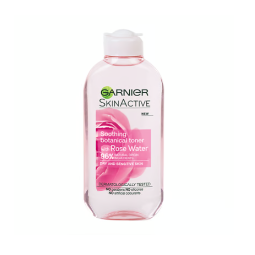 Garnier Natural Rose Water Toner for Sensitive Skin 200ml