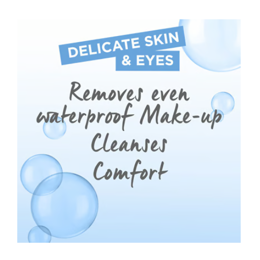 Garnier Micellar Water Facial Cleanser and Makeup Remover for Delicate Skin and Eyes 400ml