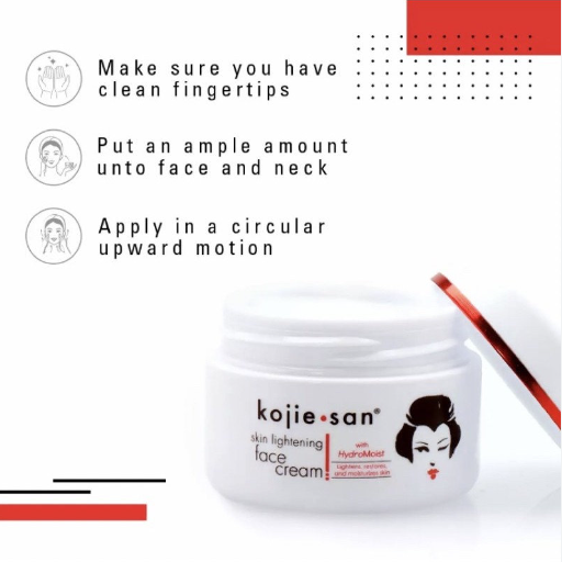 Kojie San Skin Lightening Face Cream with Hydromoist 30g