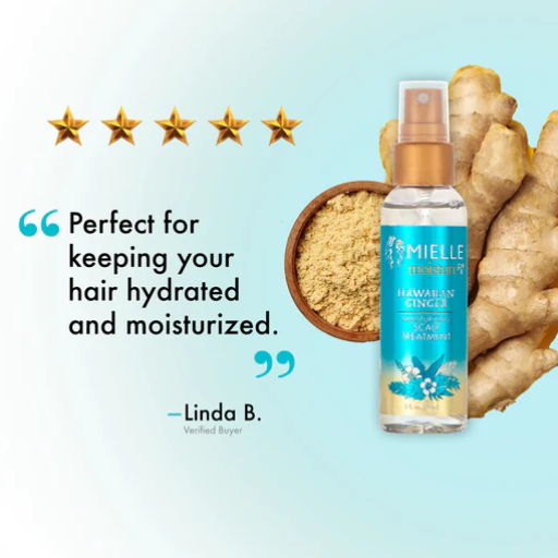 Mielle Organics Moisture RX Hawaiian Ginger Moisturizing Itchy Scalp Treatment 59ml
