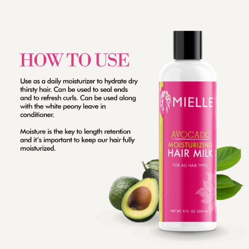 Mielle Organics Avocado Moisturizing Hair Milk 240ml
