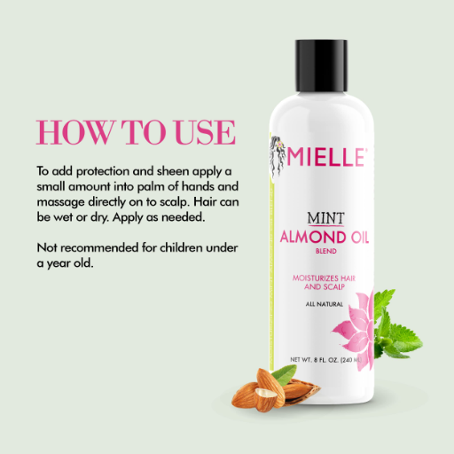 Mielle Organics Mint Almond Oil 240ml