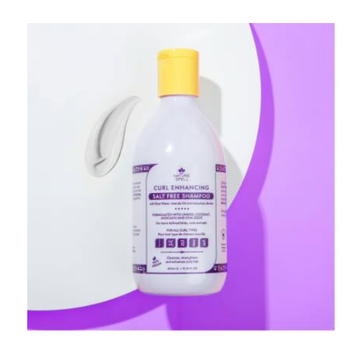 Nature Spell Curl Enhancing Salt Free Shampoo 300ml