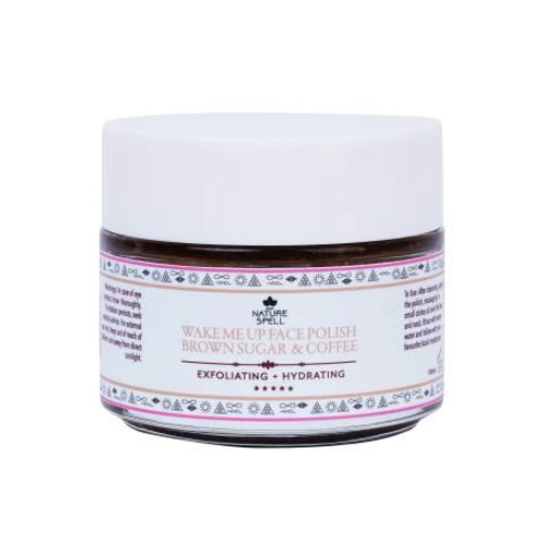 Nature Spell Brown Sugar & Coffee Face Scrub 100ml