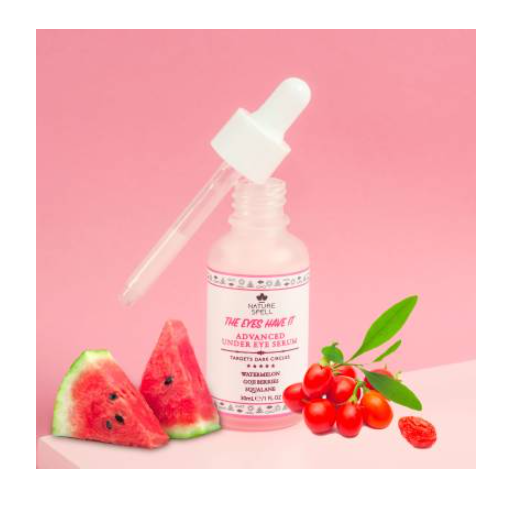 Nature Spell Advanced Under Eye Serum with Watermelon & Goji Berries 30ml