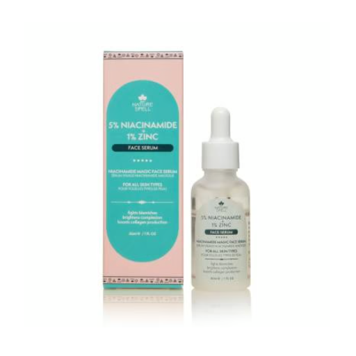 Nature Spell 5% Niacinamide + 1% Zinc – Niacinamide Magic Face Serum 30 ml