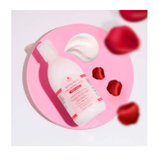 Nature Spell British Rose + Hyaluronic Acid Body Milk – Rose Allure Body Lotion 276ml