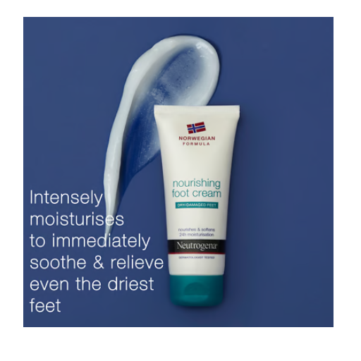 Neutrogena Norwegian Formula Nourishing Foot Cream for Dry/Damaged Feet 100ml