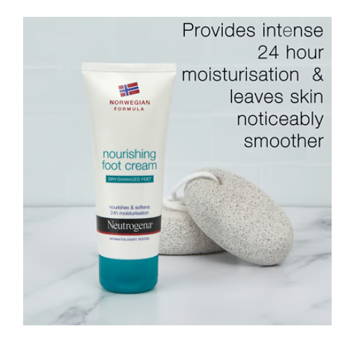 Neutrogena Norwegian Formula Nourishing Foot Cream for Dry/Damaged Feet 100ml