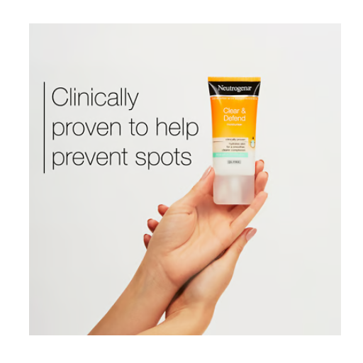 Neutrogena Clear & Defend Oil Free Moisturiser 50ml