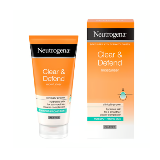 Neutrogena Clear & Defend Oil Free Moisturiser 50ml