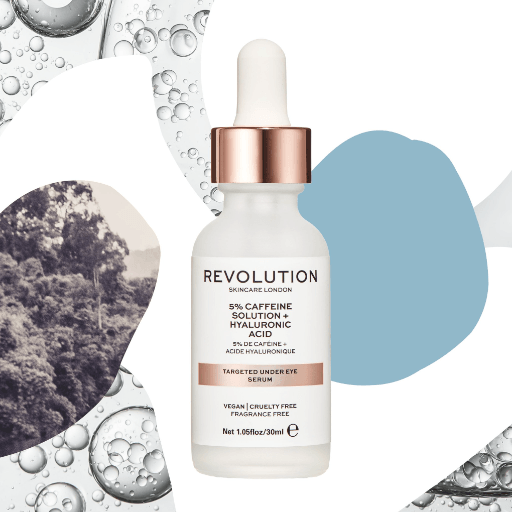 Revolution Skincare 5% Caffeine Solution + Hyaluronic Acid Targeted Under Eye Serum 30ml