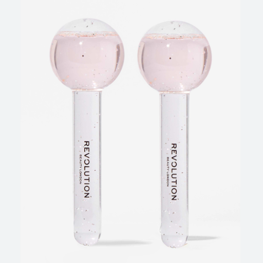 Revolution Skincare Pink Glitter Ice Globes