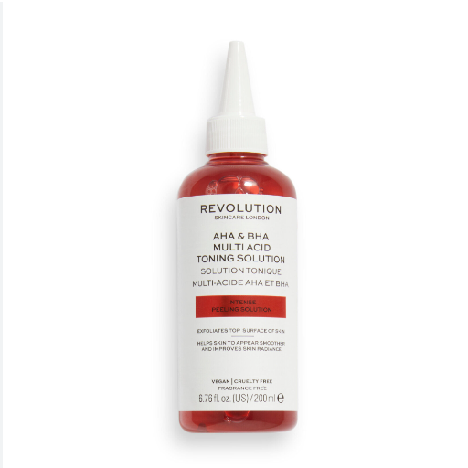 Revolution Skincare AHA % Vha Multi Acid Toning Solution 200ml