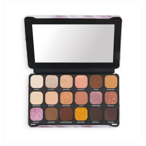 Makeup Revolution Forever Flawless Shadow Palette Nude Silk