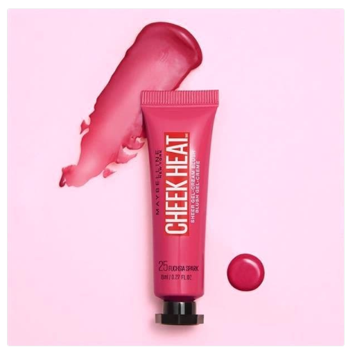 Maybelline Cheek Heat Blusher 25 Fuschia Spark