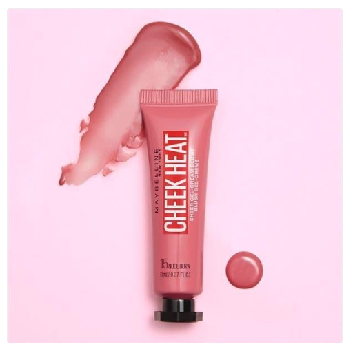 Maybelline Cheek Heat Blusher 15 Nude Burn