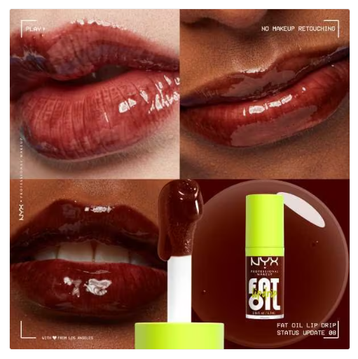 Nyx Professional Makeup Fat Oil Lip Drip Gloss - Status Update