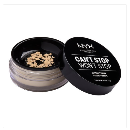 NYX Professional Makeup Cant Stop Setting Powder - Light/Medium