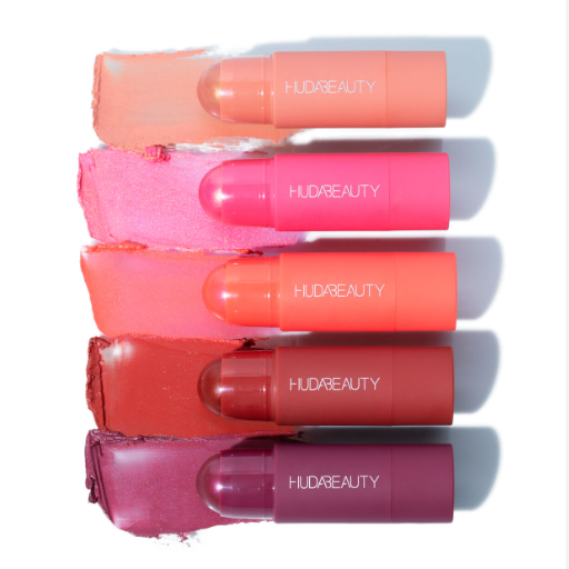 Huda Beauty Cheeky Tint Blush Stick - Rebel Red