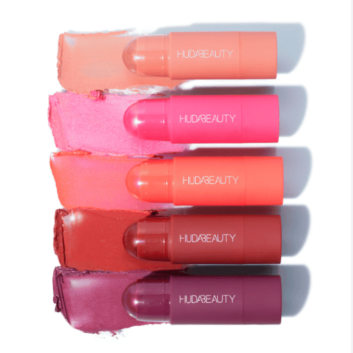 Huda Beauty Cheeky Tint Blush Stick - Coral Cutie
