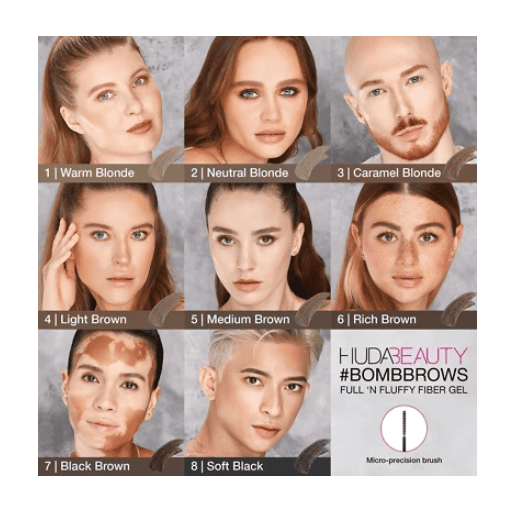Huda Beauty #BOMBBROWS Full N’Fluffy Fiber Gel