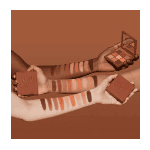 Huda Beauty Matte Obsessions Warm Eyeshadow Palette