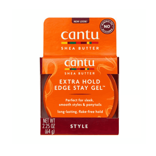 Cantu Shea Butter For Natural Hair Extra Hold Edge Stay Gel 64g