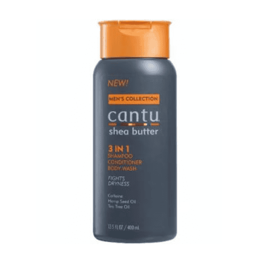 Cantu Men Shea Butter 3 In1 Shampoo Conditioner Body Wash 400ml