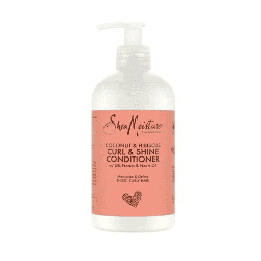 Shea Moisture Coconut & Hibiscus Curl & Shine Conditioner 384ml