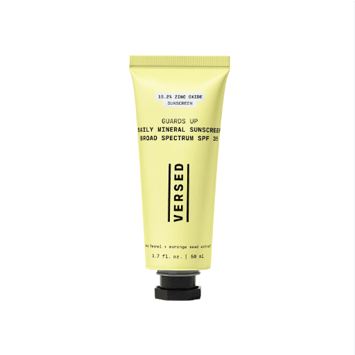 Versed Guard's Up daily mineral sunscreen broad spectrum SPF35 50ml