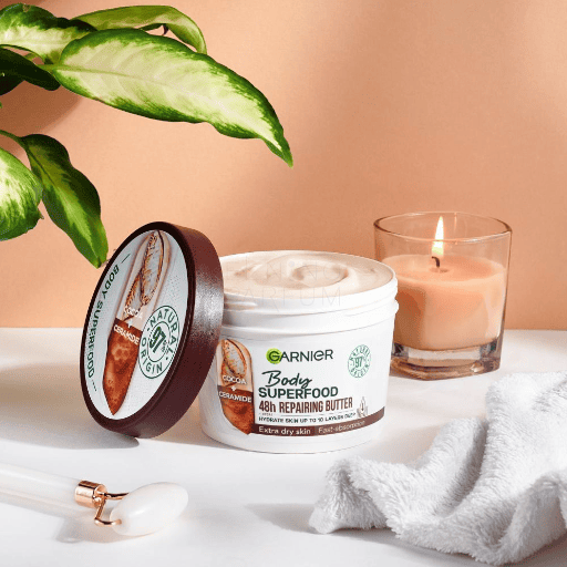 Garnier Body Superfood, Repairing Body Butter, Cocoa & Ceramide, 380ml