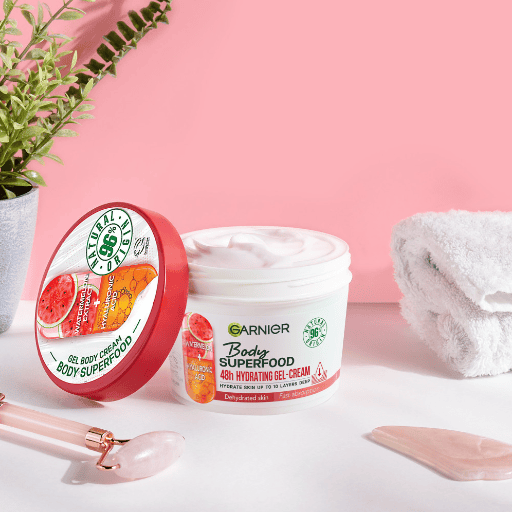 Garnier Body Superfood, Hydrating Gel-Cream, Watermelon & Hyaluronic Acid 380ml