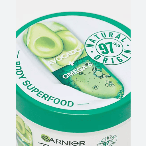 Garnier Body Superfood, Nourishing Body Cream, Avocado & Omega 6, 380ml