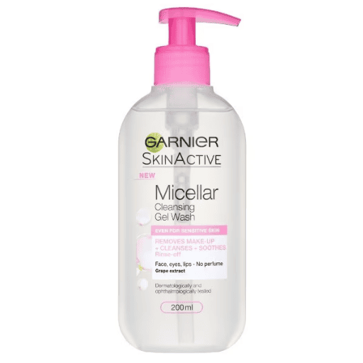 Garnier Micellar Gel Face Wash For Sensitive Skin 200ml