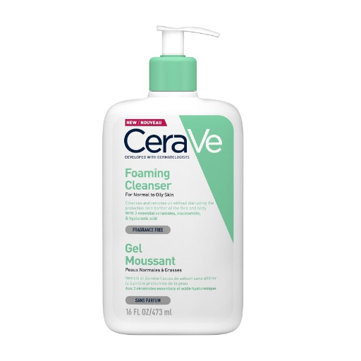 CeraVe Foaming Cleanser - Normal to Oily Skin 473ml