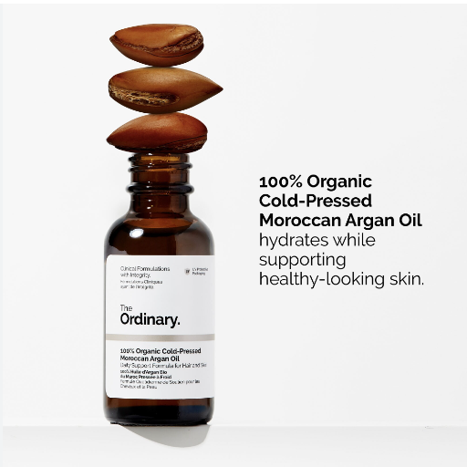 The Ordinary 100% Organic Cold-Pressed Moroccan Argan Oil - 30ml