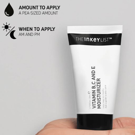The INKEY List Vitamin B, C and E Moisturizer - 50ml