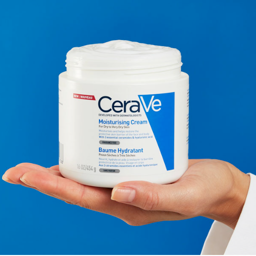 CeraVe Moisturising Cream Pot with Ceramides - Dry to Very Dry Skin 454g