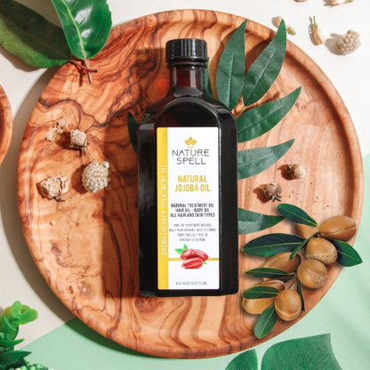 Nature Spell Jojoba Oil For Hair & Skin 150ml