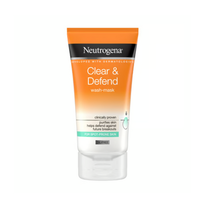 Neutrogena Clear & Defend Wash-Mask 150ml