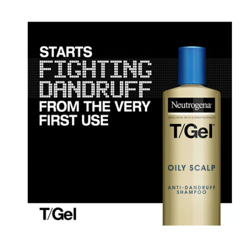 Neutrogena T/Gel Anti-Dandruff Shampoo for Oily Scalp 150ml