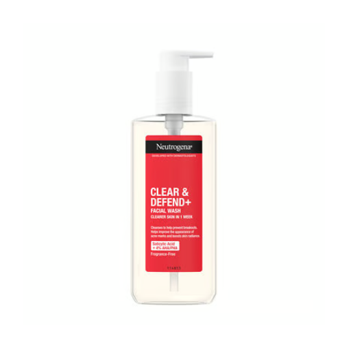 Neutrogena Clear & Defend Plus Facial Wash 200ml