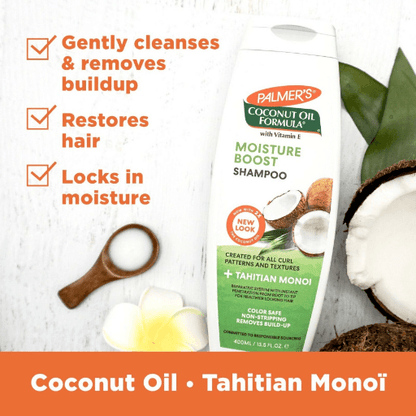 Palmer's Coconut Oil Formula Moisture Boost Shampoo 400ml