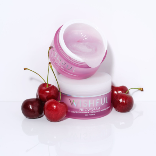 Wishful Pillowgasm Cherry Glow Sleep Mask 55g