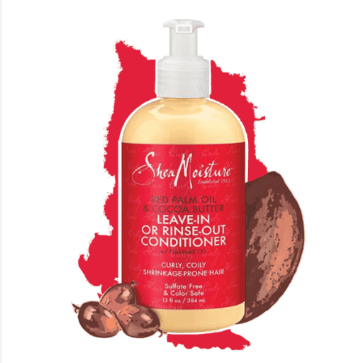 Shea Moisture Red Palm Oil & Cocoa Butter Rinse Out or Leave-In Conditioner 384ml